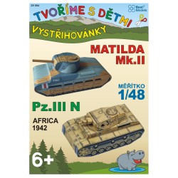 Tanks Mark II Matilda and...