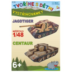 Tanks Jagdtiger a Centaur