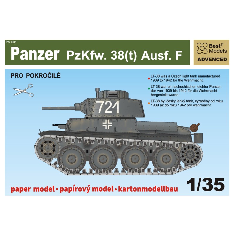 Panzer PzKfw. 38(t) Ausf. F