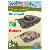 Cromwell and Hetzer tanks